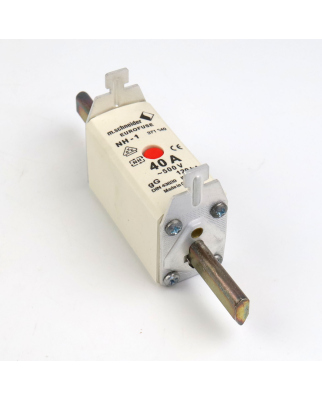 M.Schneider Sicherungseinsatz NH-1 Gr.1C MM 40A 371540 (3Stk.) OVP
