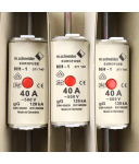 M.Schneider Sicherungseinsatz NH-1 Gr.1C MM 40A 371540 (3Stk.) OVP