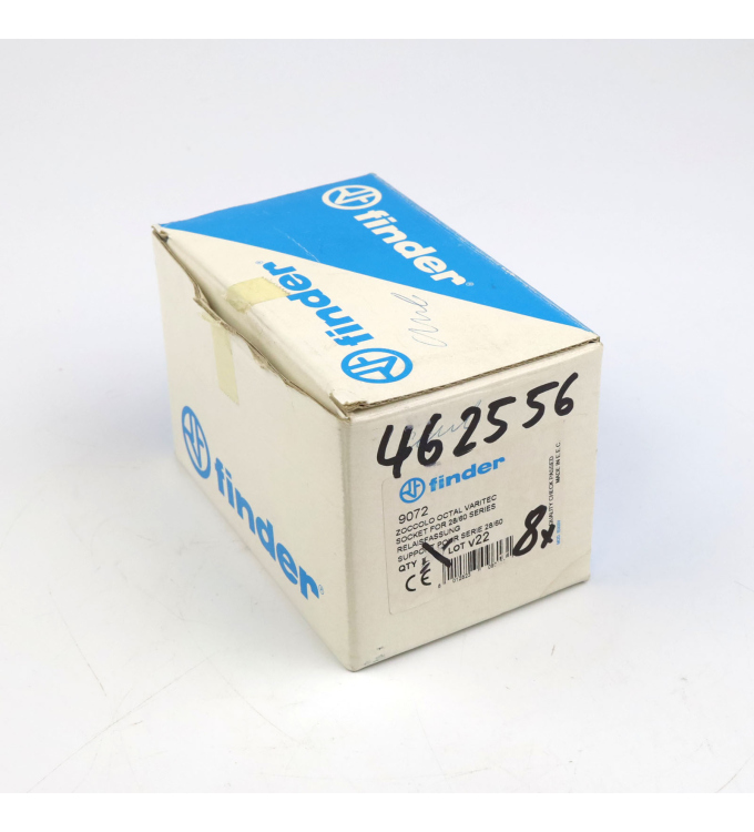 Finder Relaisfassung 90.72 9072 10A 400VAC (8Stk.) OVP