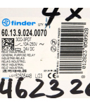 Finder Industrierelais 60.13.9.024.0070 (4Stk.) OVP