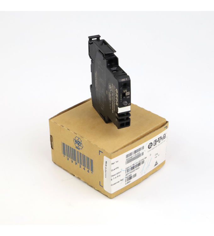 E-T-A Elektronischer Sicherungsautomat ESX10-TB-101-DC24V-8A OVP