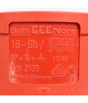 BALS CEE-Stecker Typ 2136 16A-6h NOV