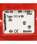 Walther Wandgerätestecker Typ 111 4 06 16A-6h NOV