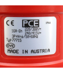 PCE CEE-Anbaugerätestecker Typ 77715-6 16A-6h NOV