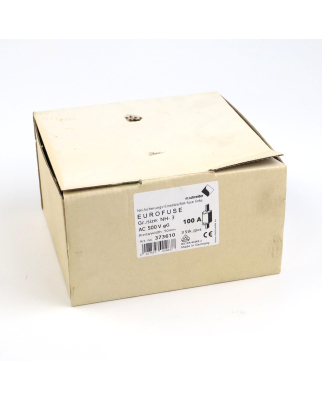 M.Schneider Sicherungseinsatz NH-3 AC500V gG 373610 (3Stk.) OVP