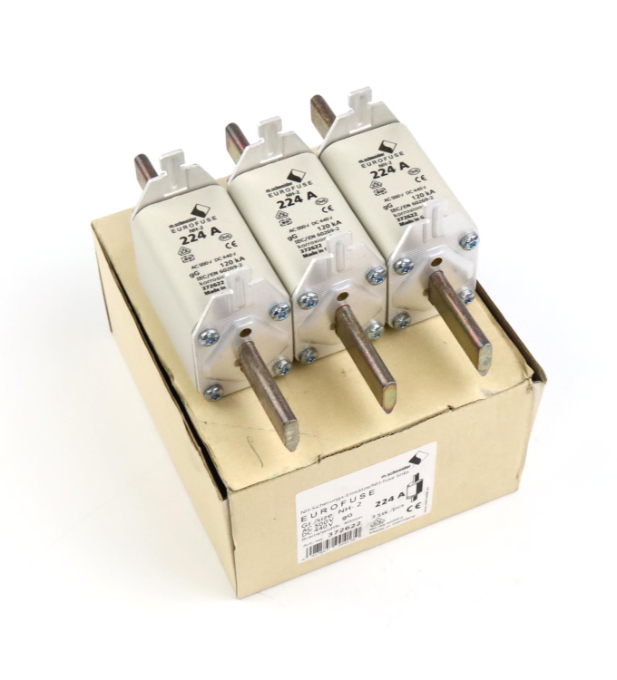 M.Schneider Sicherungseinsatz NH-2 AC500V gG 372622 (3Stk.) OVP