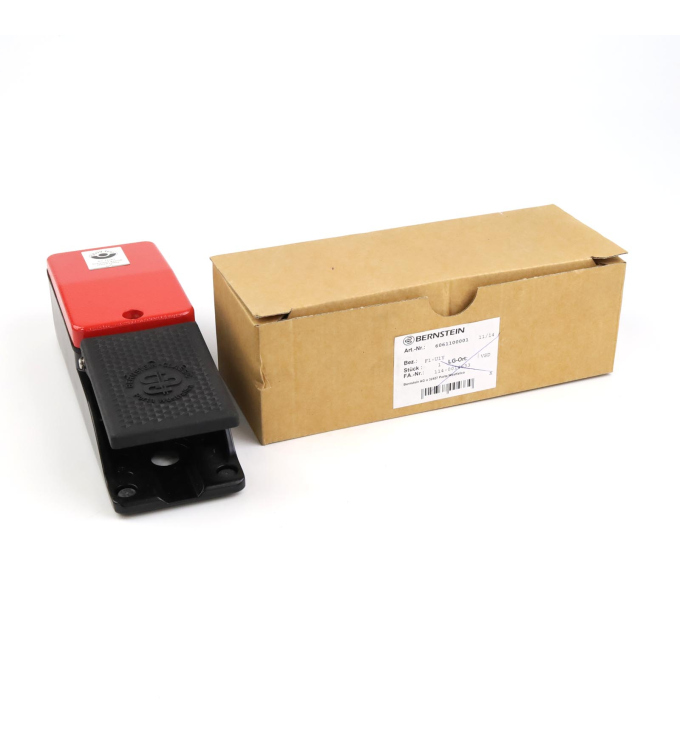 BERNSTEIN Fußschalter F1-U1Y 6061100001 OVP