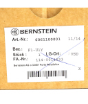 BERNSTEIN Fußschalter F1-U1Y 6061100001 OVP