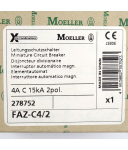 Klöckner Moeller Leitungsschutzschalter FAZ-C4/2 278752 OVP