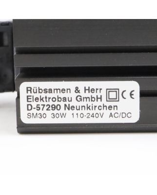 Rübsamen & Herr Schaltschrankheizung SM30 OVP