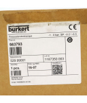 bürkert Drucktransmitter Typ 8316 563793 OVP