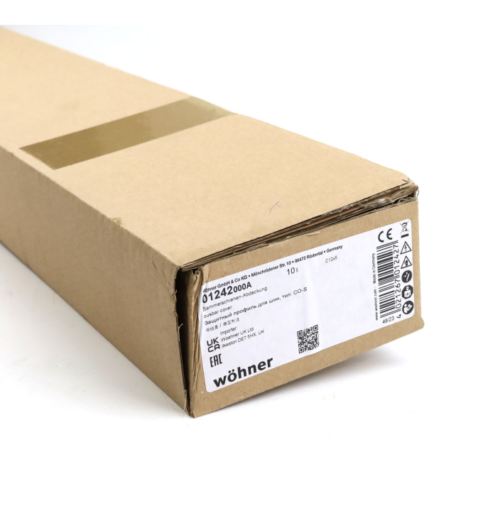 Wöhner Sammelschienen-Abdeckung 01242000A (10Stk.) OVP
