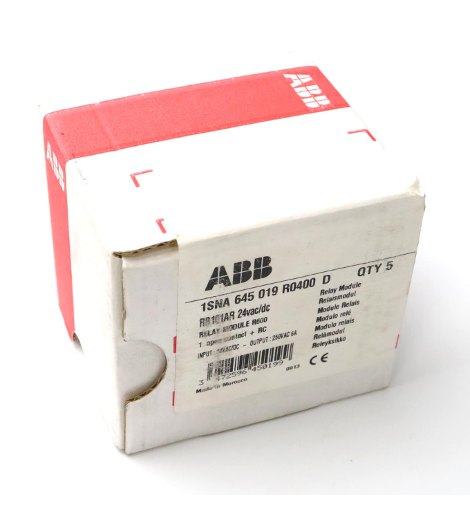 ABB Relaismodul RB101R-24VUC 1SNA645019R0400 (5Stk.) SIE