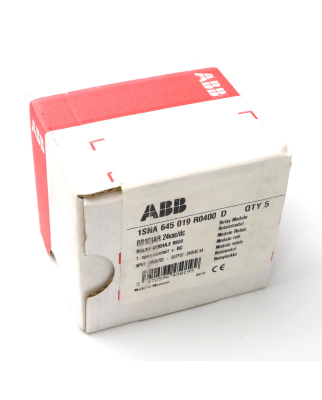 ABB Relaismodul RB101R-24VUC 1SNA645019R0400 (5Stk.) SIE