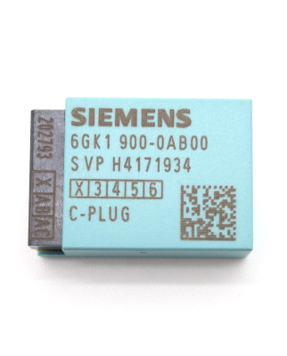 Siemens Simatic Net Memory Card 6GK1900-0AB00 NOV