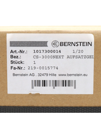 BERNSTEIN Aufsatzgelenk CS-3000NEXT 1017300014 OVP