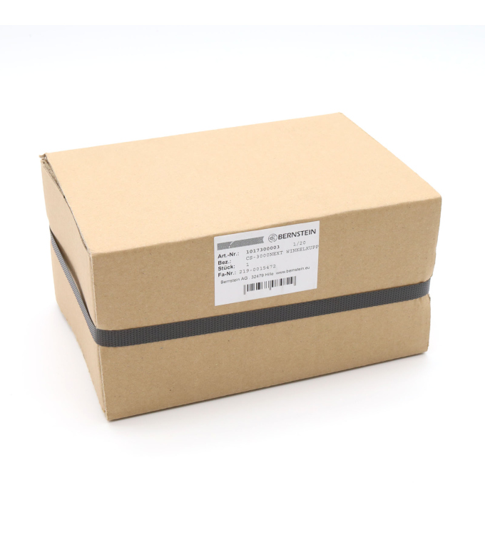 BERNSTEIN Winkelkupplung CS-3000NEXT 1017300003 OVP