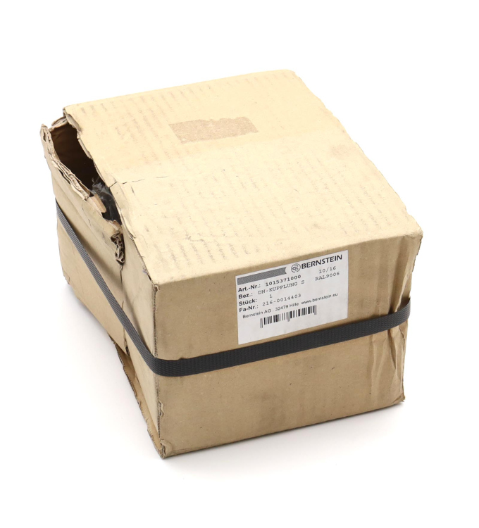BERNSTEIN DN-Kupplung S RAL9006 1015371000 OVP