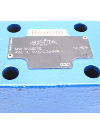 Rexroth Wegeschieberventil 4WE 10 M33/CG24N9K4 R900500932...