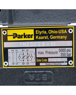 Parker 4/3-Wegeventil D41VW22C4NJW75 NOV