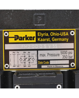 Parker 4/3-Wegeventil D31DW22C4NJW775 NOV