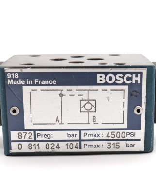 Bosch Rückschlagventil 0 811 024 104 GEB