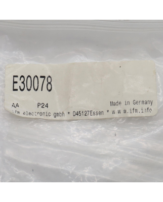 ifm Halterung E30078 OVP