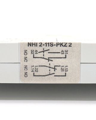 Klöckner Moeller Hilfsschalter NHI2-11s-PKZ2 GEB