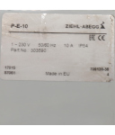 ZIEHL-ABEGG Regelgerät P-E-10 303590 230V GEB