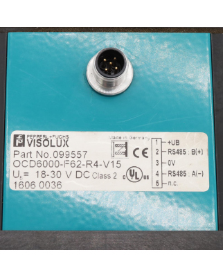 Pepperl+Fuchs Scanner OCD6000-F62-R4-V15 099557 GEB