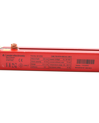 Leuze Lichtvorhang Empfänger CML720-R10-640.A/L-M12 50119755 GEB