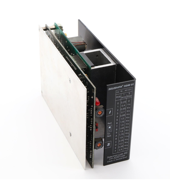 Selectron Seledata Schrittmotor-Steuerung SDM 51 GEB