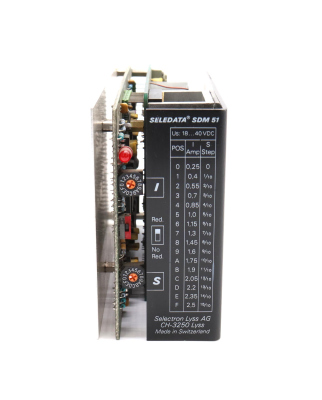 Selectron Seledata Schrittmotor-Steuerung SDM 51 GEB