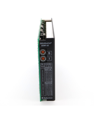 Selectron Seledata Schrittmotor-Steuerung SDM 52 GEB