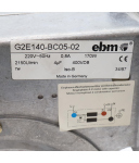 ebm Radiallüfter G2E140-BC05-02 220V GEB