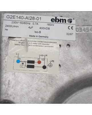 ebm Radiallüfter G2E140-AI28-01 230V GEB