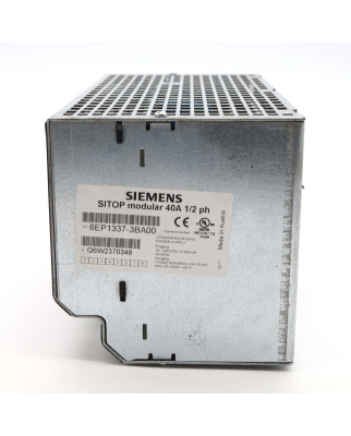 Siemens SITOP PSU100M 6EP1337-3BA00 GEB