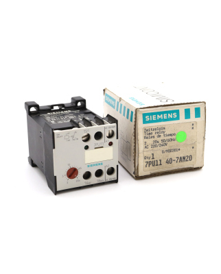 Siemens Zeitrelais 7PU1140-7AN20 OVP