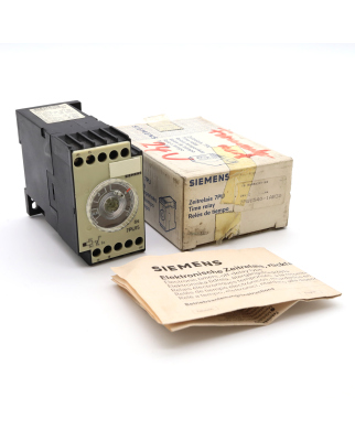 Siemens Zeitrelais 7PU1540-1AB30 OVP