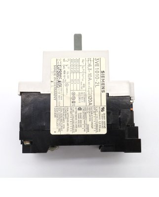 Siemens Leistungsschalter 3VE1010-2L NOV