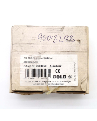 E.Dold & Söhne KG Abdeckhaube ZS 700.07 0004058 OVP