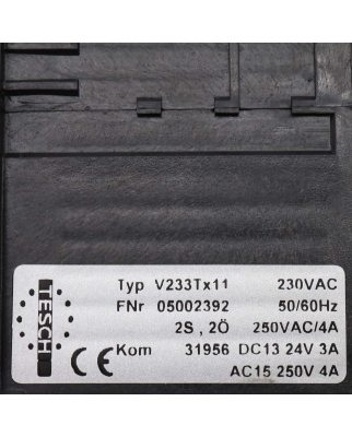 TESCH Zeitrelais V233TX11 05002392 NOV