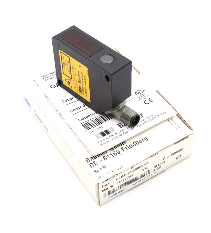 Baumer Distanz-Sensor OADM 20I2460/S14C 11077731 OVP