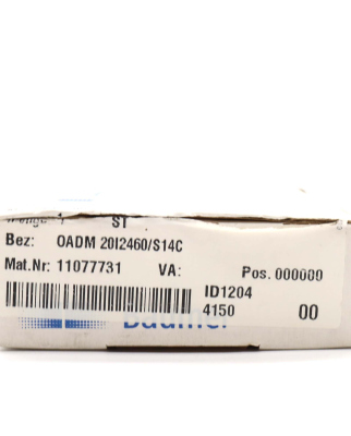 Baumer Distanz-Sensor OADM 20I2460/S14C 11077731 OVP