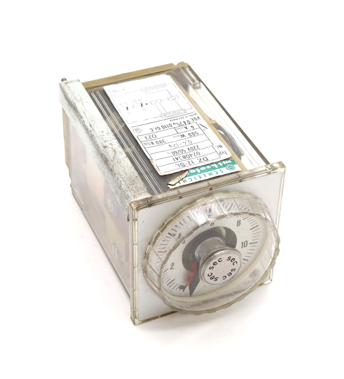 SCHLEICHER Zeitrelais DZ12-SL 02408341 0,4s-12s GEB
