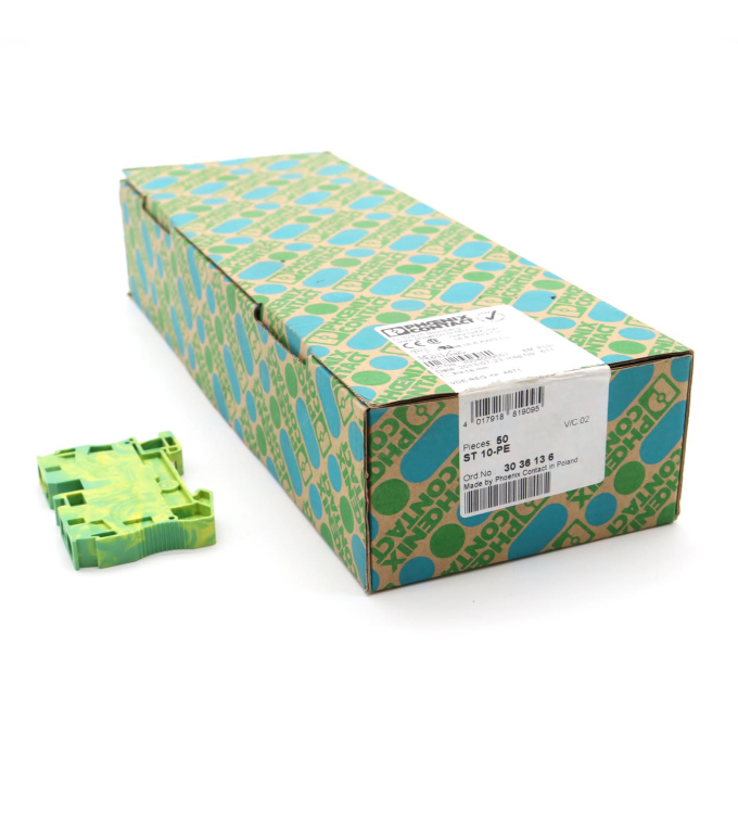 Phoenix Contact Schutzleiter-Reihenklemme ST 10-PE 3036136 (50Stk.) OVP