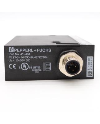 Pepperl+Fuchs Reflexionslichttaster RL23-8-H-2000-IR/47/92/104 419464 OVP