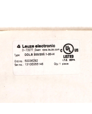 Leuze Optische Datenübertragung DDLS 200/200.1-20-H...