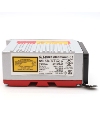 Leuze Barcodeleser BCL 338i S F 100 D 50135046 NOV