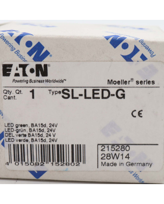 Eaton LED SL-LED-G 215280 grün OVP